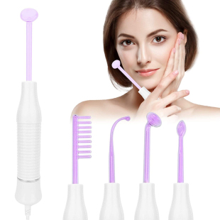 Frequency High Facial Machine 推荐 Electrode Therapy Skin Wan