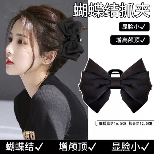 现货Sweet Bow Side Clip Hair AcceDssories Girls Hairpin Head