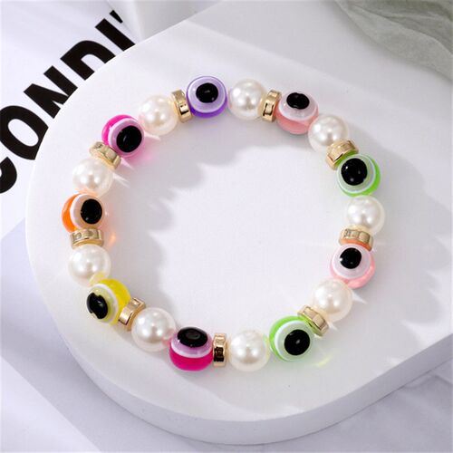 小众高货2023 New Retro Evil Eye Bracelets For Men Women Jewe