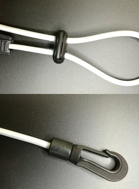 1.2M Canoe Kayak Paddle Leash Clip Safety Fishing Rod Tether