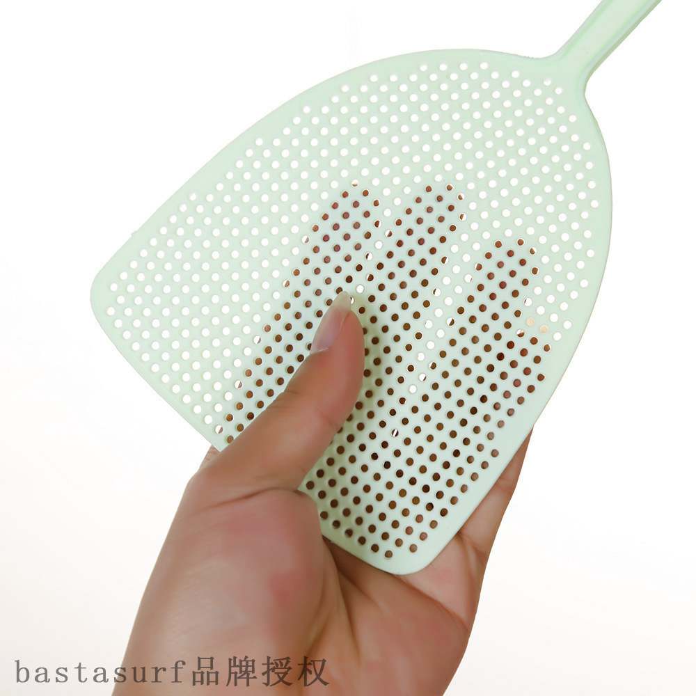 推荐Fly swatter manual swatter long handle plastic non rotte