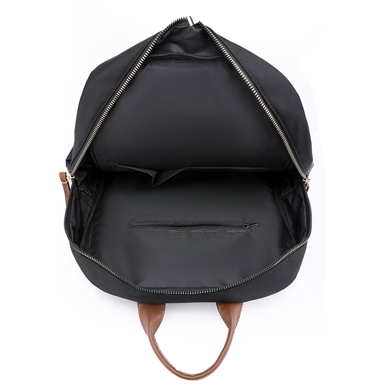 防水双肩包女2022新款时尚帆布撞色背包大容量简约学生书包电脑包,箱包皮具/热销女包/男包,双肩背包,淘宝优惠券,粉丝福利购,淘宝优惠卷