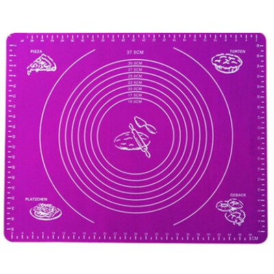 Large Size Silicone Baking Tools Kneading Dough Mat Soft Rol