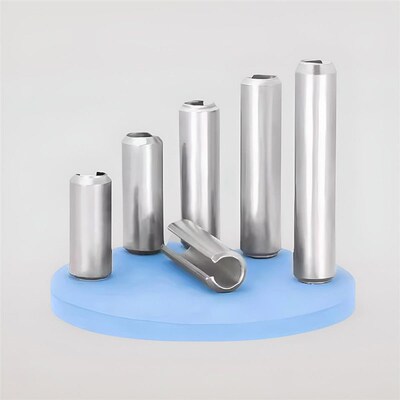 304不锈钢圆柱销销钉实心定位销销子固定销M1.5M2M3M4TM5M6M8M10