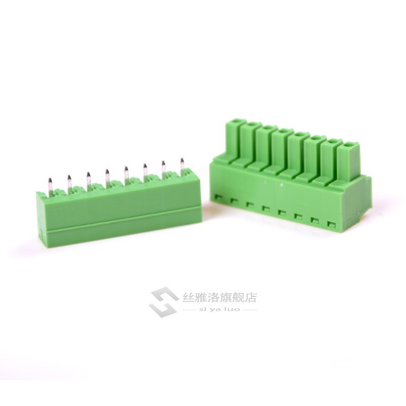 2020 5Pcs 8 Poles/8 Pin 3.81mm Terminal Pitch PCB Mount Scre