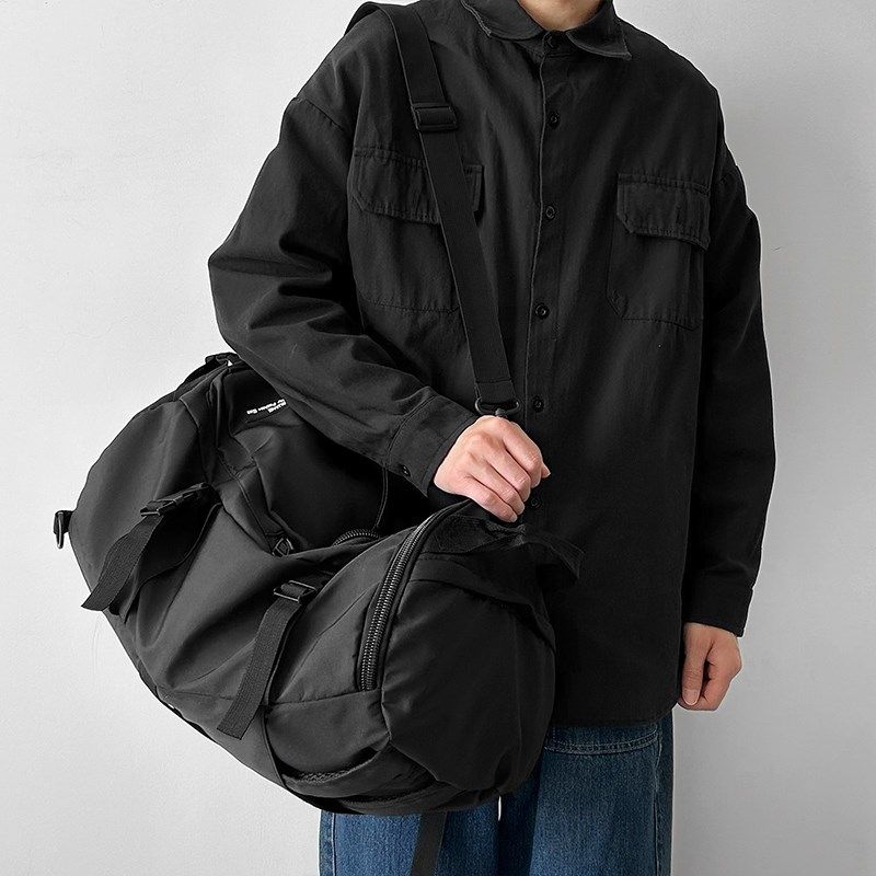 运动户外健身双肩包单肩包斜挎包两用包大容量工装尼龙防水背包潮,箱包皮具/热销女包/男包,双肩背包,淘宝优惠券,粉丝福利购,淘宝优惠卷