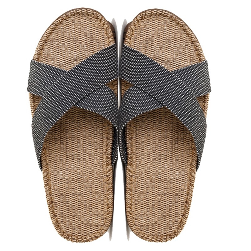 加大码拖鞋男45 46 47码硕牌亚麻居家特大号夏季大脚 加肥麻拖鞋,居家布艺,居家亚麻拖鞋,淘宝优惠券,粉丝福利购,淘宝优惠卷