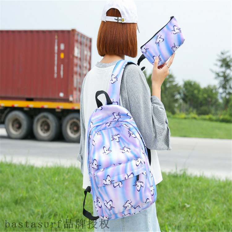 2020 Japan exjport customized backpack Unicorn student schoo