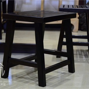 铁力木家具 乌木阴沉木铁力木仿古典凳子样子全榫卯结构家居用品