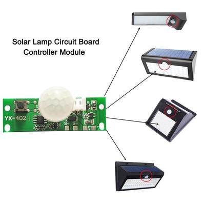 速发3.7V DIY Kit Solar Lamp Board Control Sensor Night Light