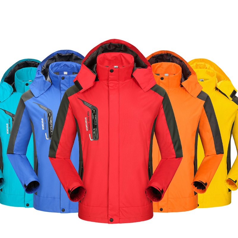 高档轻外套薄款冲锋衣定制 连帽防I水广告衫风衣工作服印字