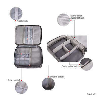 Cable Organizer Bag Cable Storage Bag Electronic Gadget Orga