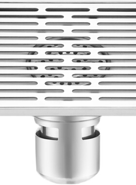 304不锈钢室外庭院大尺寸地漏防臭1520cm110管DN50大排量器75