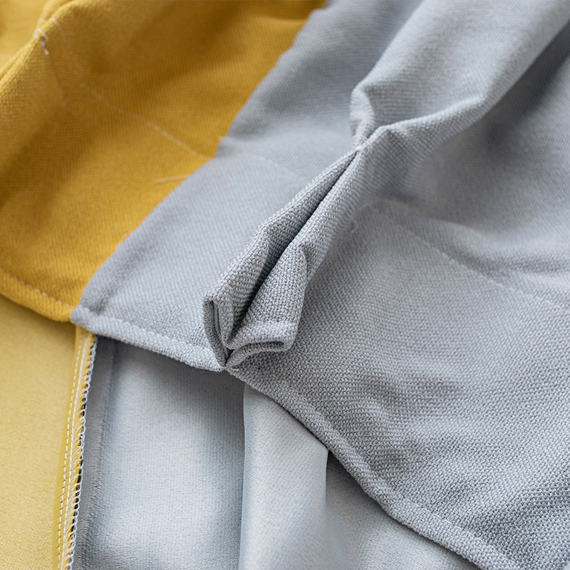 2022b年新款遮光窗帘免打孔安装伸缩杆一体挂钩款卧室客厅隔音遮