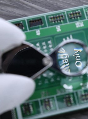 30X Times Magnifier Glass 30X-21MM Metal Fold Identify Preci