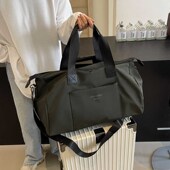 旅行包女出差收纳袋男大容量行李袋手提旅游包轻便防水时尚 健身包