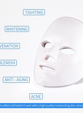 7 Colors Led Mask Photon Electric LED Facial Mask LED Skin R