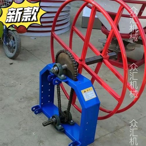 新款拖拉机专用滴灌带机加粗轴卷管器主管毛管收管缠管神器