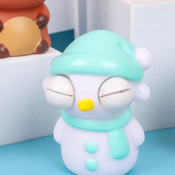 Cute Squishhes Fidget Toy Adorable Xmas Squeeze Toy Cute