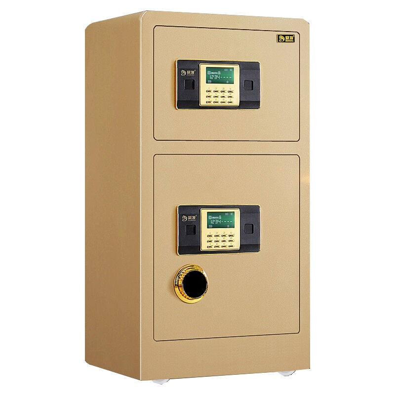 厂家鼎发保险柜高1.2m双门双层办公财务大型单门文件资料柜入墙密