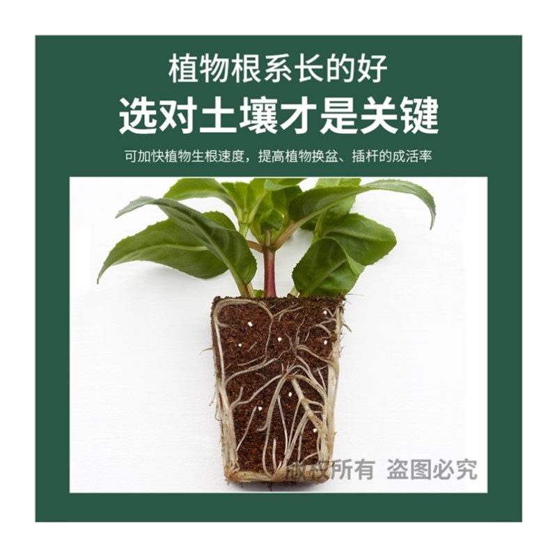 工厂销营养土通用土种花g种菜土壤E花肥料花卉绿萝土多肉土种植土