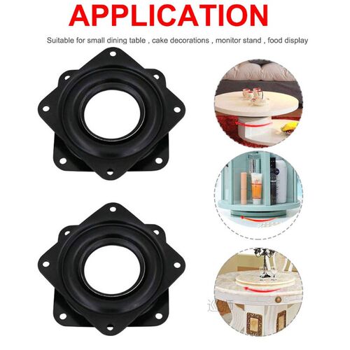 4pcs/pack Lazy Susans Bearing Plate Iron Sofa Accessories Ch