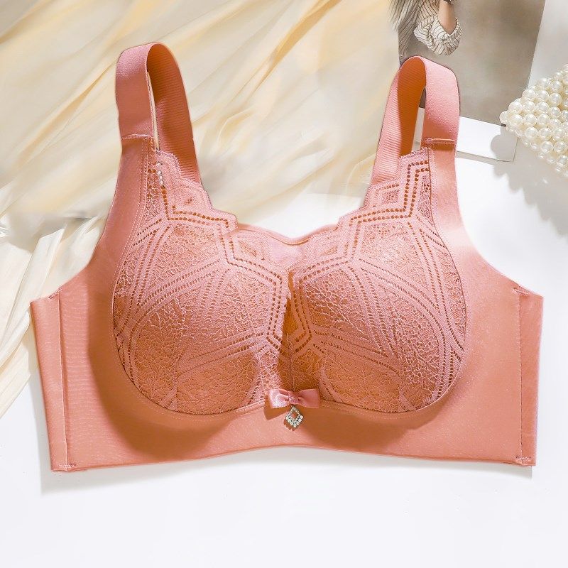 一片式全罩杯大码95C内衣女大胸显小收副乳抹胸防走光薄款文胸罩,女士内衣/男士内衣/家居服,文胸,淘宝优惠券,粉丝福利购,淘宝优惠卷