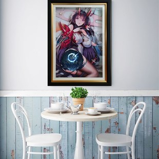 GK漫节奏 饰画壁画工艺画 现货崩坏三雷电芽衣雷之律者立体画3D装