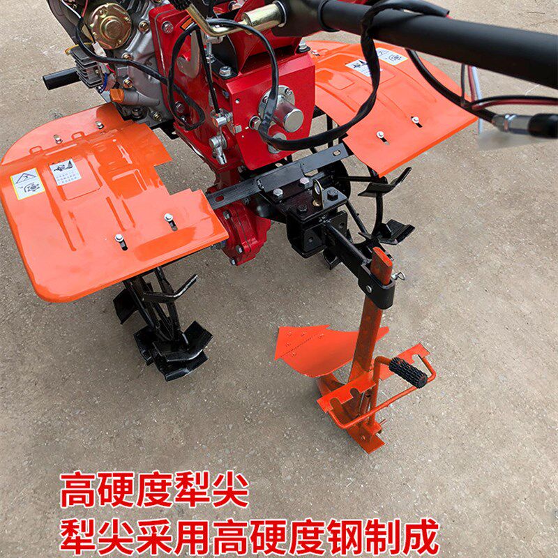 微耕机旋耕刀配件农机农用轻型犁铧小型开沟翻土可调犁头翻土犁