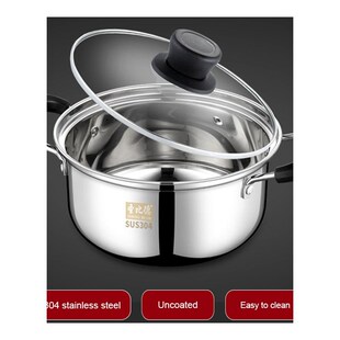 Soup-Pot Cooking-Tools Kichen Double-Bottom-Pot Stainless-St