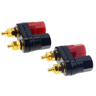 Couple Terminals Connector 推荐 Red Banana 1pc plugs Black