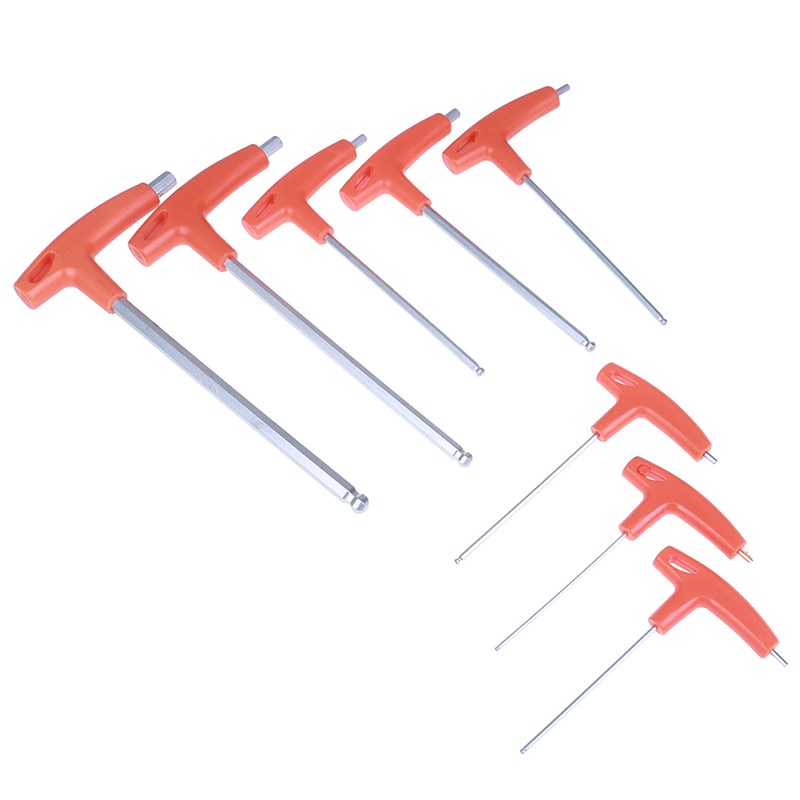 Hand Tool 2/2.5/3/5/6/8mm Chrome Vanadium Steel Inner Hexago