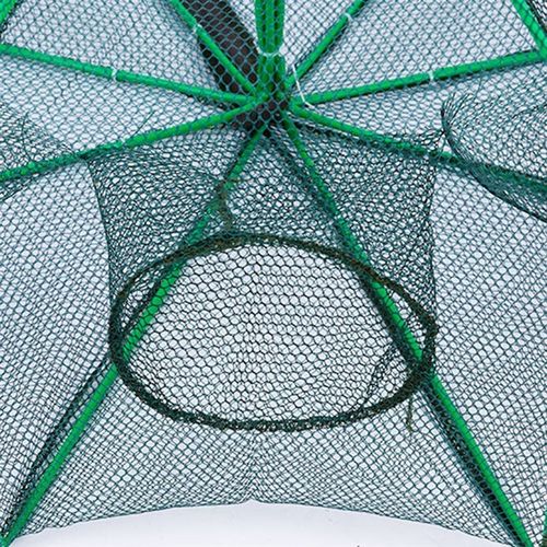 6/8/12/16 Holes Folded Portable Hexagon Fishing Net Crayfish