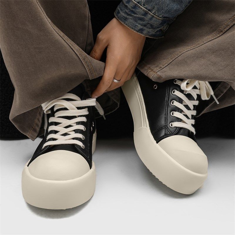男鞋2025新款春秋季板鞋厚底增高鞋男百搭小白鞋潮款运动休闲鞋男,流行男鞋,休闲板鞋,淘宝优惠券,粉丝福利购,淘宝优惠卷