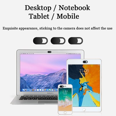 WebCam Cover Shutter Magnet Slider Plastic  iPhone Huawei We