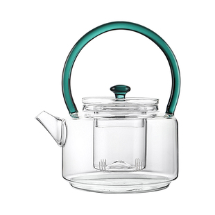小型N单壶电陶炉煮茶器专 玻璃泡茶壶家用耐热烧水花茶壶茶具套装