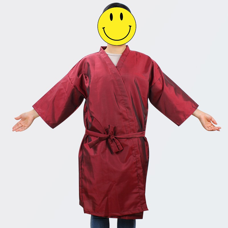工厂销理发店客服围布美发客袍发廊剪F发和服染发顾客服美容院SPA