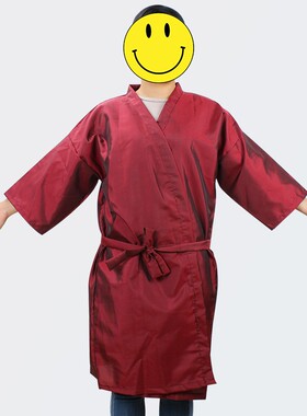 工厂销理发店客服围布美发客袍发廊剪F发和服染发顾客服美容院SPA