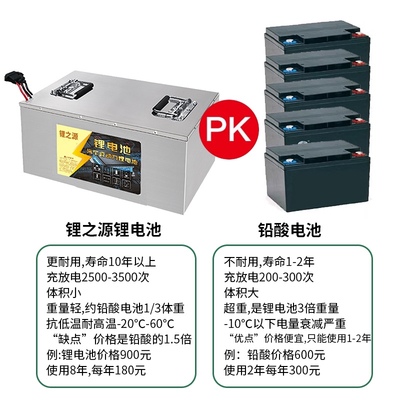 电动车锂电池宁德48V60V72V 磷酸铁锂二三四轮大单体大容量电瓶