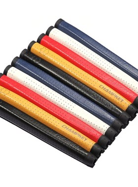 Real Sheep Leather Midsize Golf Putter Grip Blue Color Pure