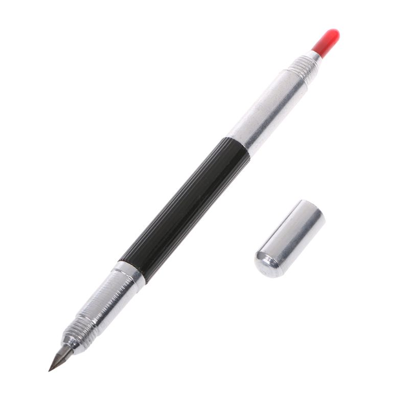 网红Double End Sharp Tungsten Steel Tip Scriber Clip Pen Cer 3C数码配件 其它配件 原图主图