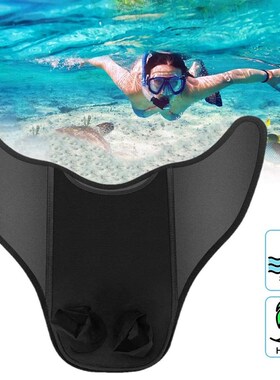 Kids/s Mermaid Tail Swimming Fin Snorkeling Foot Flipper Div