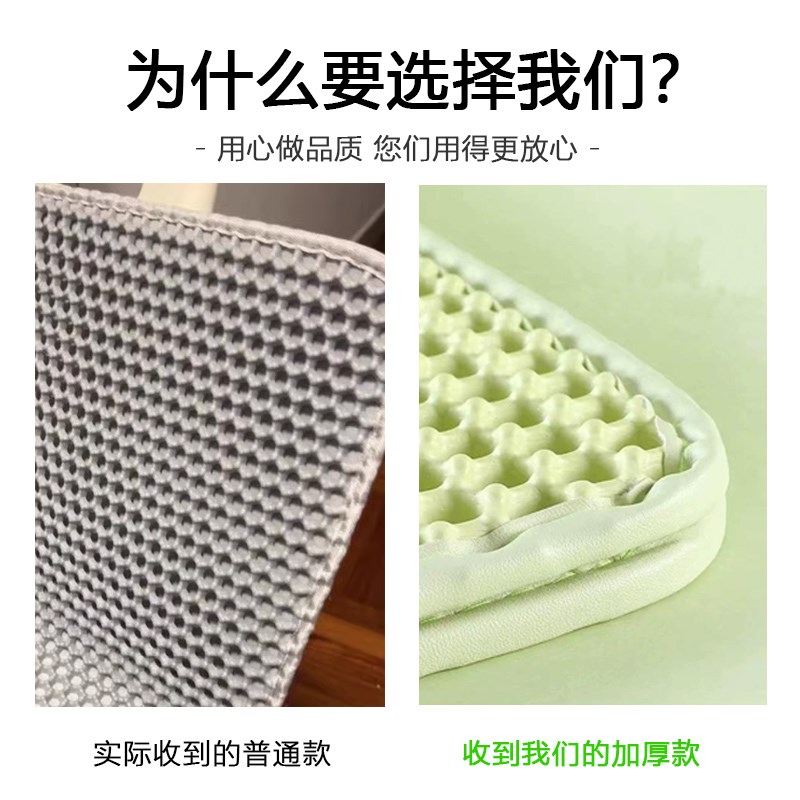 双层加厚EVA猫砂垫可r水洗防带出防外溅猫咪蹭脚垫猫砂盆猫咪用品