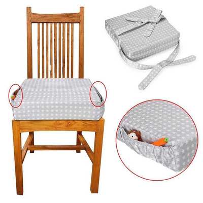 速发Baby Kids Chair Booster Cushion High Chair Increase Heig