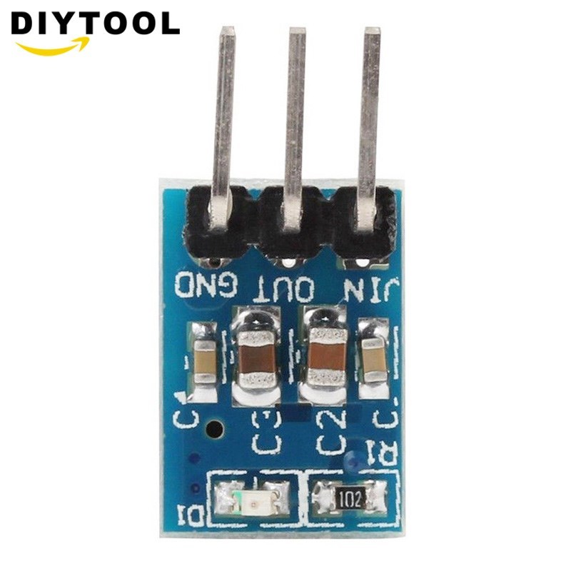 推荐5PCS 5V To 3.3V DC-DC Step Down Power Supply Buck Module