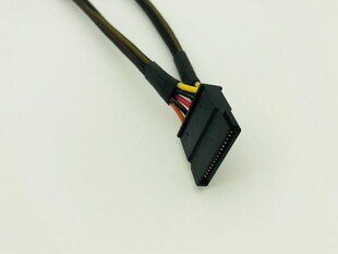 速发NEW Splitter 6Pin DELL Power Cable 15Pin for SATA Vos