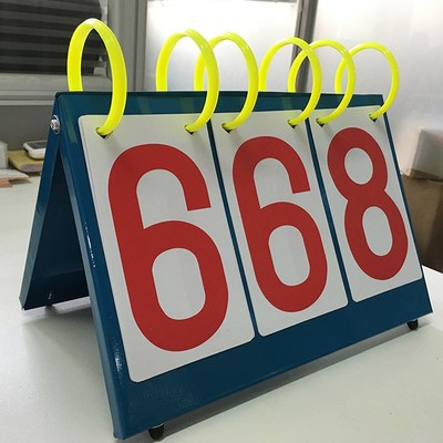 知识竞赛抢答器 三位篮球记分牌翻分牌三位羽毛球乒乓球计分牌 无