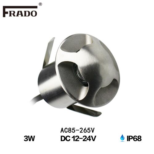 IP67 DC12V 220V 3W Outdoor Lighting for Garden Yard Step Sta