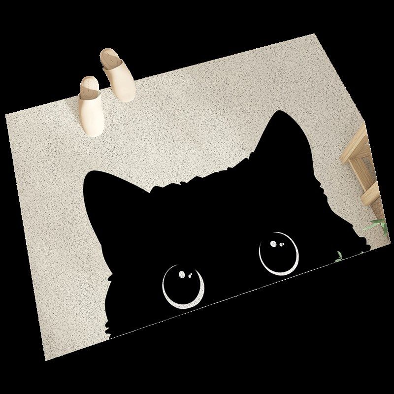 日系卡通地垫入户门垫可裁剪丝圈耐脏门口进门脚垫子家用玄关地毯,居家布艺,家用脚垫,淘宝优惠券,粉丝福利购,淘宝优惠卷