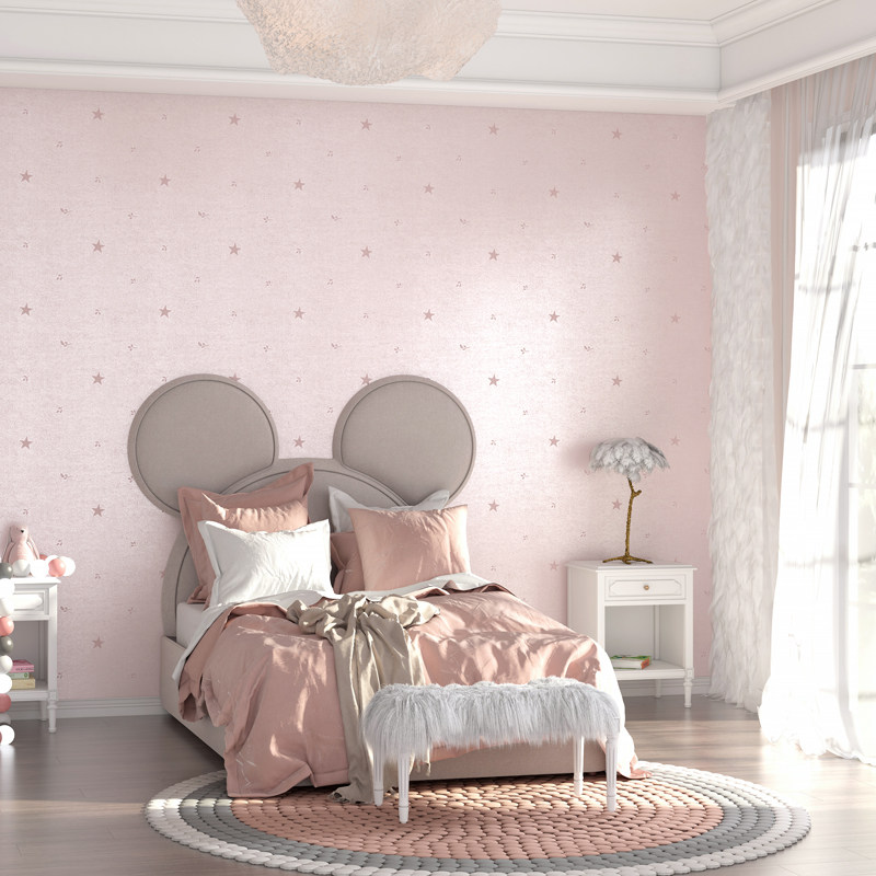 孚太儿童房竹纤维墙布无缝全屋客厅电G视背景墙高档卧室壁布 童颜